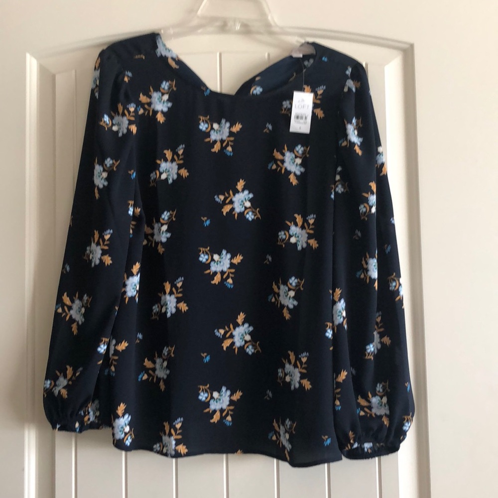 Loft Floral Blouse